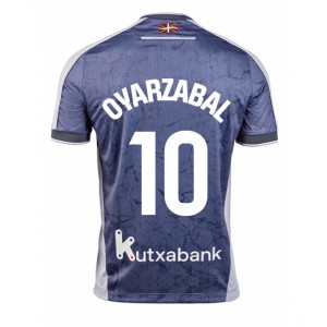 Real Sociedad Mikel Oyarzabal #10 Jalkapallovaatteet Vieraspaita 2025-26 Lyhythihainen